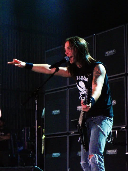 Bullet For My Valentine performing live at Mayhem Fest in Camden