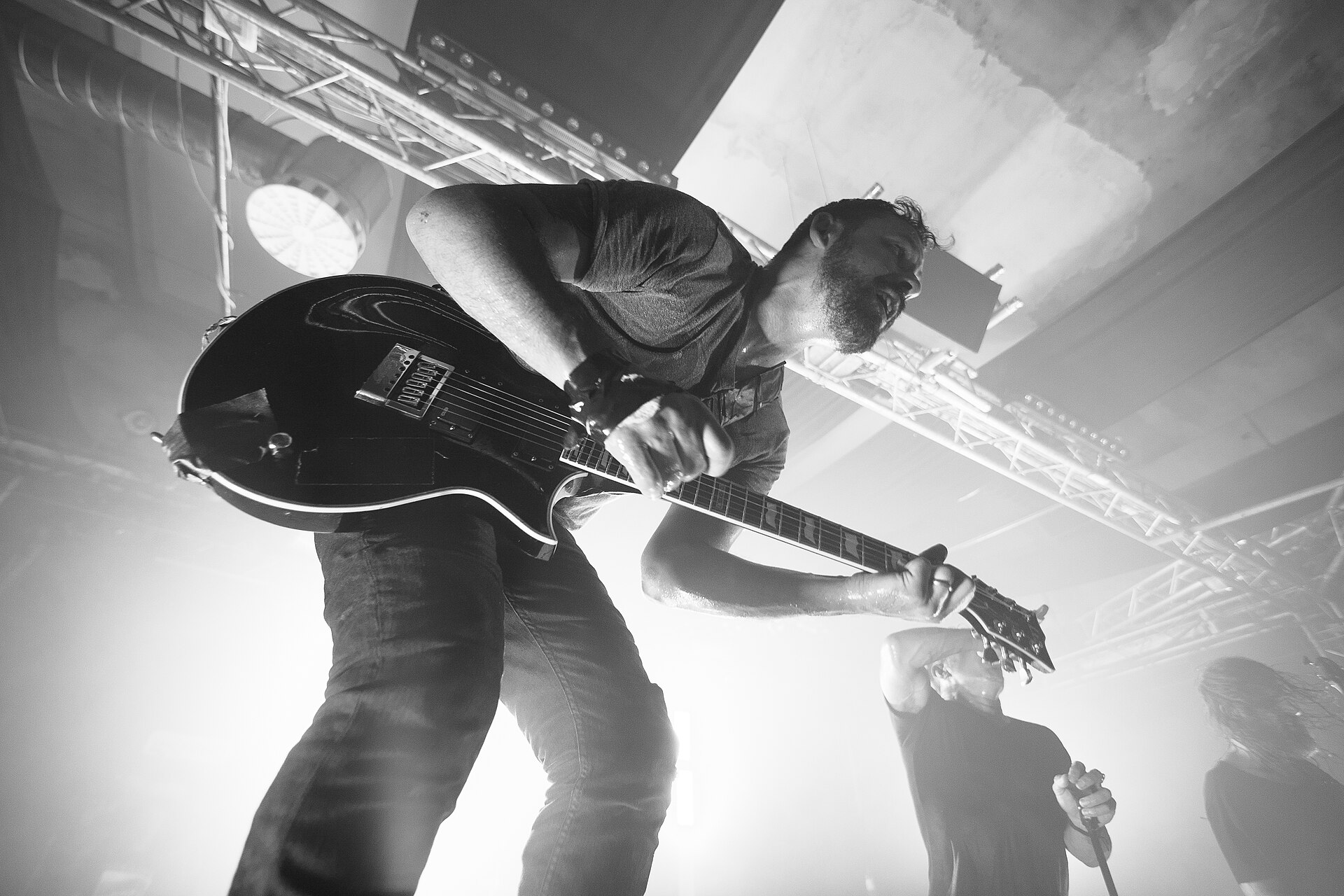 Dillinger Escape Plan performing live on stage